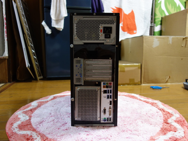 IBMのx3105中身総入れ替え！古くなったメーカー製PCを自作機にする_45